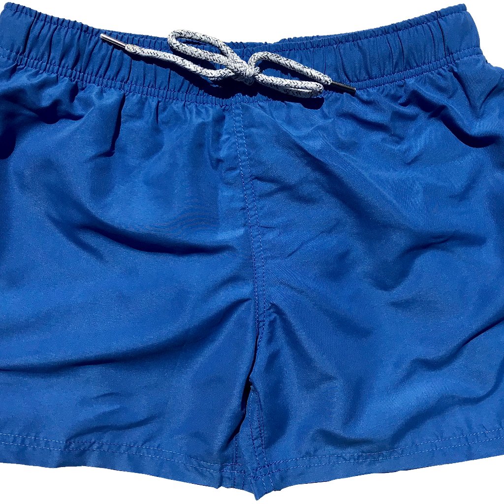 Solid Ocean Blue Trunks